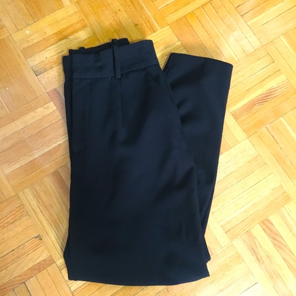 Zara Basics High waisted black trousers - Picture 3 of 3